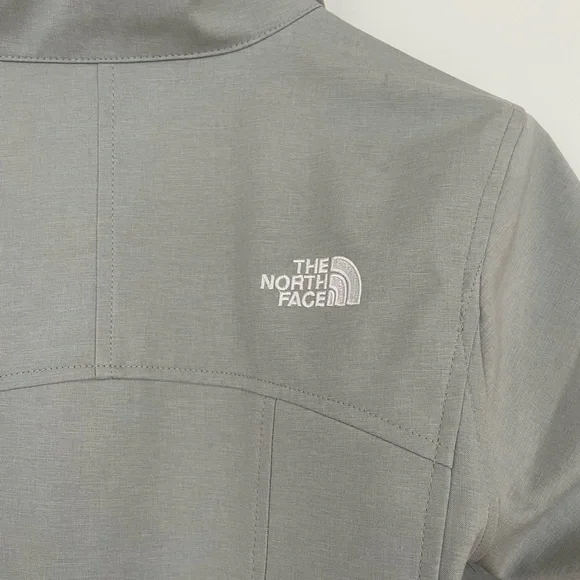 The North Face Gray Light Jacket with Stand-Up Collar woman’s size small - Picture 10 of 12
